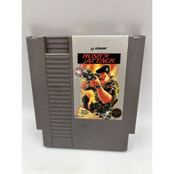 Rush'n Attack (Nintendo Entertainment System, 1987) - Picture 1 of 4